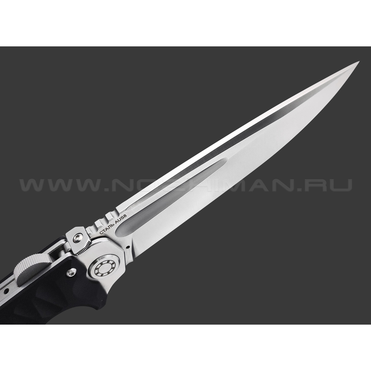 Нокс складной нож Кугуар 332-189406 сталь Aus-8 satin, рукоять G10 black