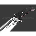 Нокс складной нож Кугуар с толкателем 332-107406 сталь D2 satin, рукоять G10 black