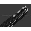 Нокс складной нож Финка-С 342-100406 сталь D2 satin, рукоять G10 black