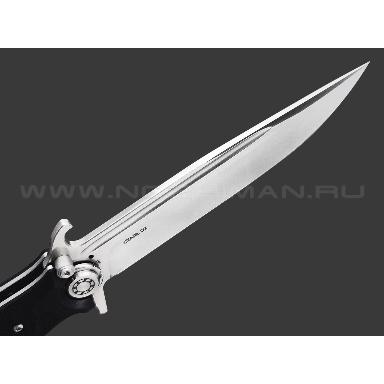 Нокс складной нож Финка-С 342-100406 сталь D2 satin, рукоять G10 black