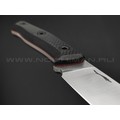 Волчий Век нож Тезис Tactical Edition сталь Elmax WA satin, рукоять Carbon fiber, G10 red