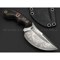 Волчий Век нож Сектор 2.0 Custom сталь N690 WA травление, рукоять G10 black & brown, мозаичные пины Волчий Век нож Сектор 2.0 Custom сталь N690 WA травление, рукоять G10 black & brown, мозаичные пины