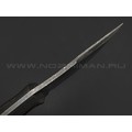 Волчий Век нож Сектор 2.0 Custom сталь N690 WA травление, рукоять G10 black & brown, мозаичные пины Волчий Век нож Сектор 2.0 Custom сталь N690 WA травление, рукоять G10 black & brown, мозаичные пины