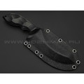 Волчий Век нож Кондрат 12 сталь 95х18 WA satin, рукоять Micarta black Волчий Век нож Кондрат 12 сталь 95х18 WA satin, рукоять Micarta black