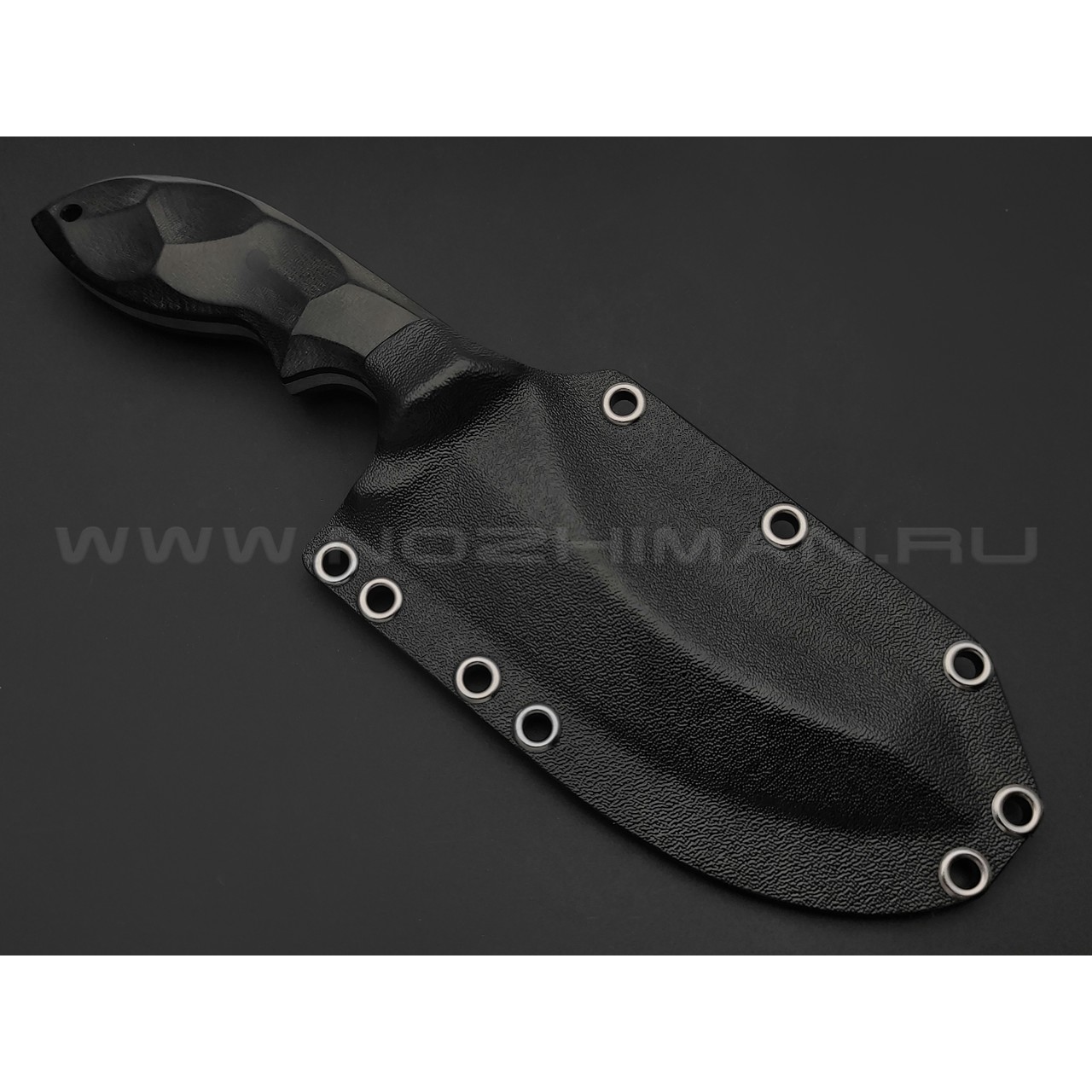 Волчий Век нож Кондрат 12 сталь 95х18 WA satin, рукоять Micarta black