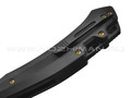 Нокс складной нож Нукер 347-780406 сталь Aus-8 black, рукоять G10 black