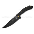 Нокс складной нож Нукер 347-780406 сталь Aus-8 black, рукоять G10 black Нокс складной нож Нукер 347-780406 сталь Aus-8 black, рукоять G10 black