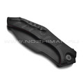 Нокс складной нож Мангуст-2 336-708406 сталь D2 black, рукоять G10 black