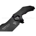 Нокс складной нож Мангуст-2 336-708406 сталь D2 black, рукоять G10 black