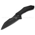 Нокс складной нож Мангуст-2 336-708406 сталь D2 black, рукоять G10 black