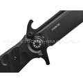 Нокс складной нож Финка-С 342-709406 сталь D2 black, рукоять G10 black Нокс складной нож Финка-С 342-709406 сталь D2 black, рукоять G10 black