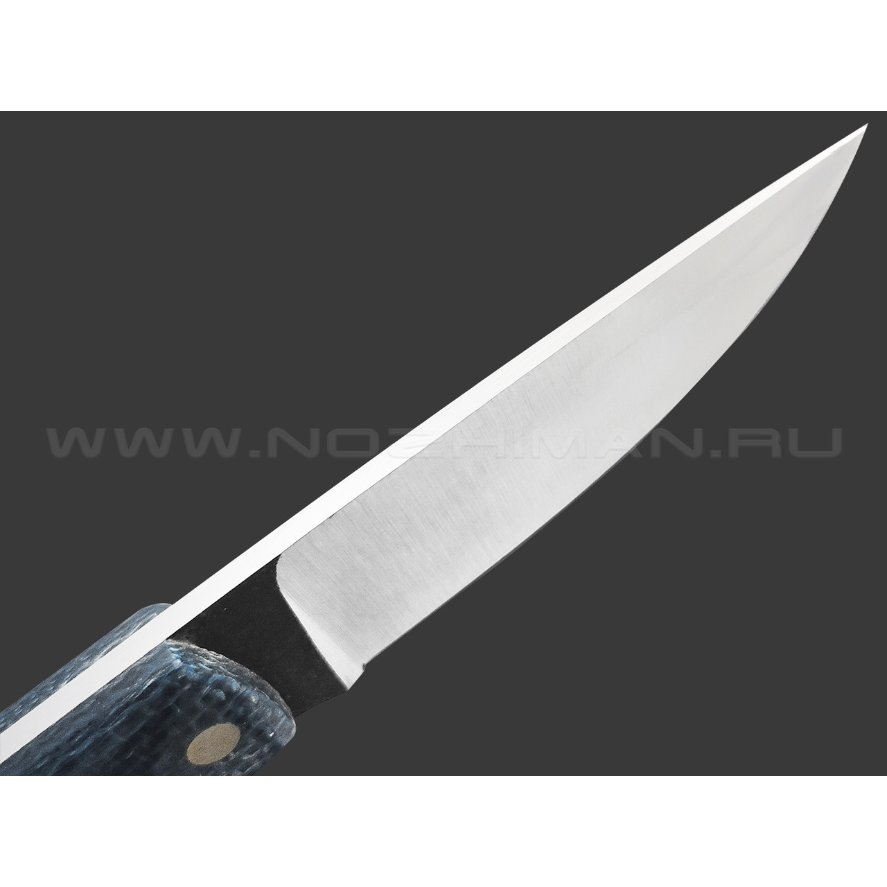 Нож Burlax Fin-Standard BX0174 сталь Aus10Co, бирюзовая джутовая микарта