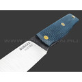 Нож Burlax Fin-Standard BX0174 сталь Aus10Co, бирюзовая джутовая микарта