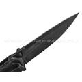 Нокс складной нож ВДВ 322-580005 сталь Aus-8 блэквош, рукоять Stainless steel блэквош Нокс складной нож ВДВ 322-580005 сталь Aus-8 блэквош, рукоять Stainless steel блэквош