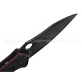 Нокс складной нож Варан 335-708406 сталь D2 black, рукоять G10 black