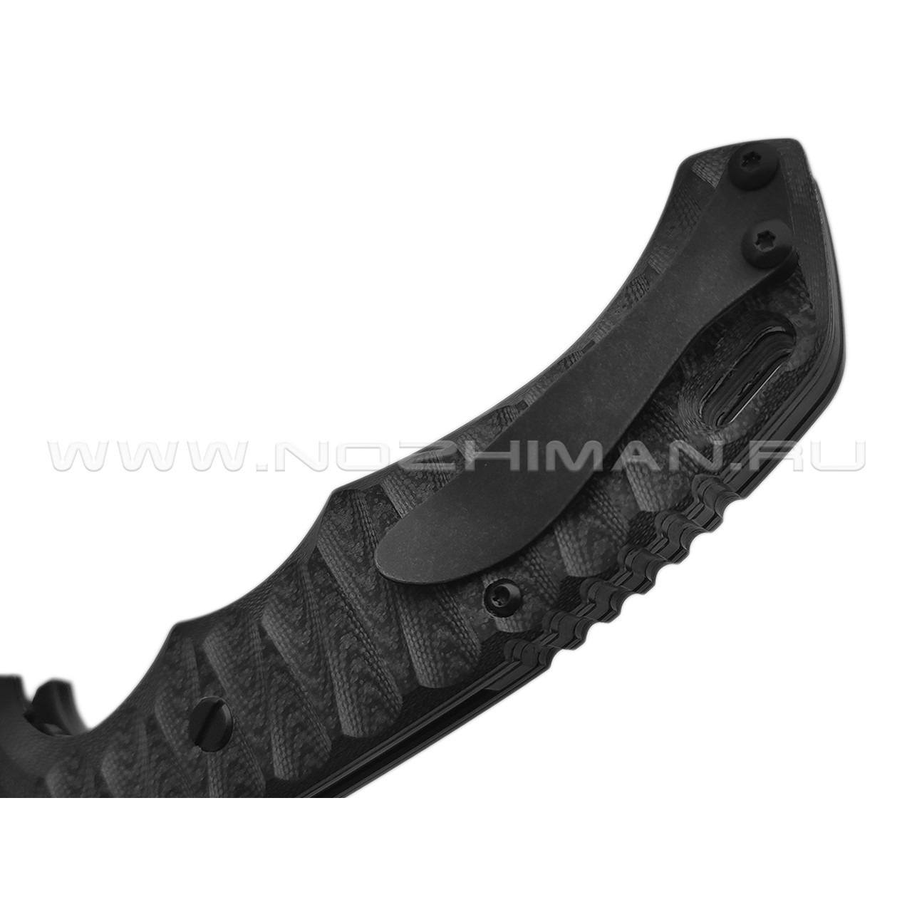 Нокс складной нож Кугуар 332-589406 сталь Aus-8 блэквош, рукоять G10 black
