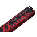 Нокс складной нож Ронин 344-709407 сталь D2 black, рукоять G10 black & red Нокс складной нож Ронин 344-709407 сталь D2 black, рукоять G10 black & red