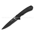 Нокс складной нож Майор 328-589406 сталь Aus-8 блэквош, рукоять G10 black Нокс складной нож Майор 328-589406 сталь Aus-8 блэквош, рукоять G10 black