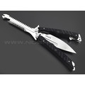 Нокс нож многофункциональный Вервольф 601-140427 сталь 440C satin, рукоять G10 black