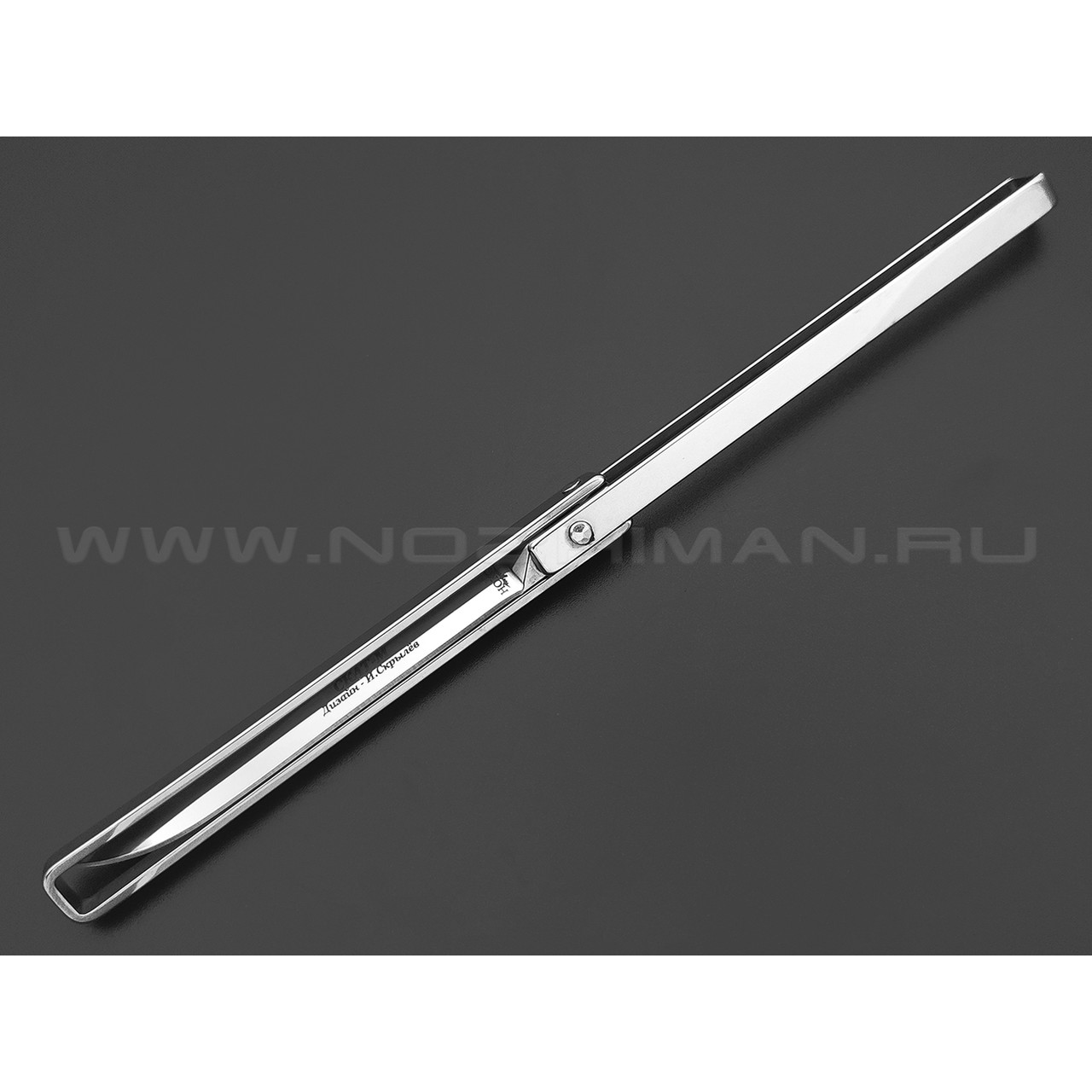 Нокс складной рамочный нож Скат-М 314-340006 сталь 440 polish, рукоять Stainless steel