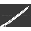 Нокс складной рамочный нож Скат-М 314-340006 сталь 440 polish, рукоять Stainless steel