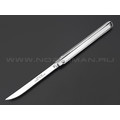 Нокс складной рамочный нож Скат-М 314-340006 сталь 440 polish, рукоять Stainless steel