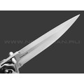 Нокс складной нож ВДВ 322-007005 сталь D2 стоунвош, рукоять Stainless steel стоунвош Нокс складной нож ВДВ 322-007005 сталь D2 стоунвош, рукоять Stainless steel стоунвош