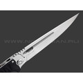 Нокс складной нож Аватар-М 334-189404 сталь Aus-8 satin, рукоять G10 black