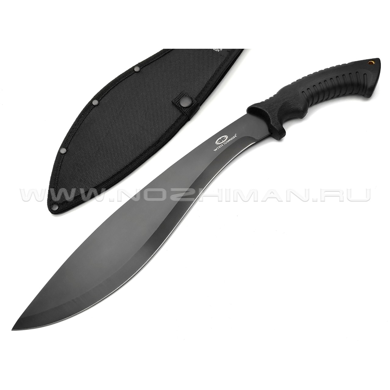 WithArmour Kukri Machete WA-021BK сталь 420 black, рукоять PP, TPR