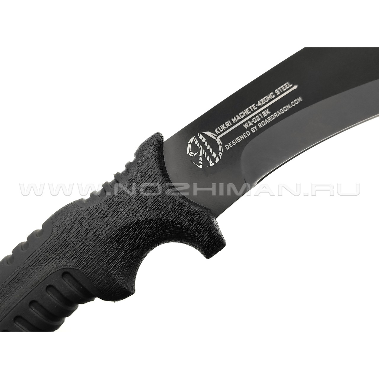 WithArmour Kukri Machete WA-021BK сталь 420 black, рукоять PP, TPR