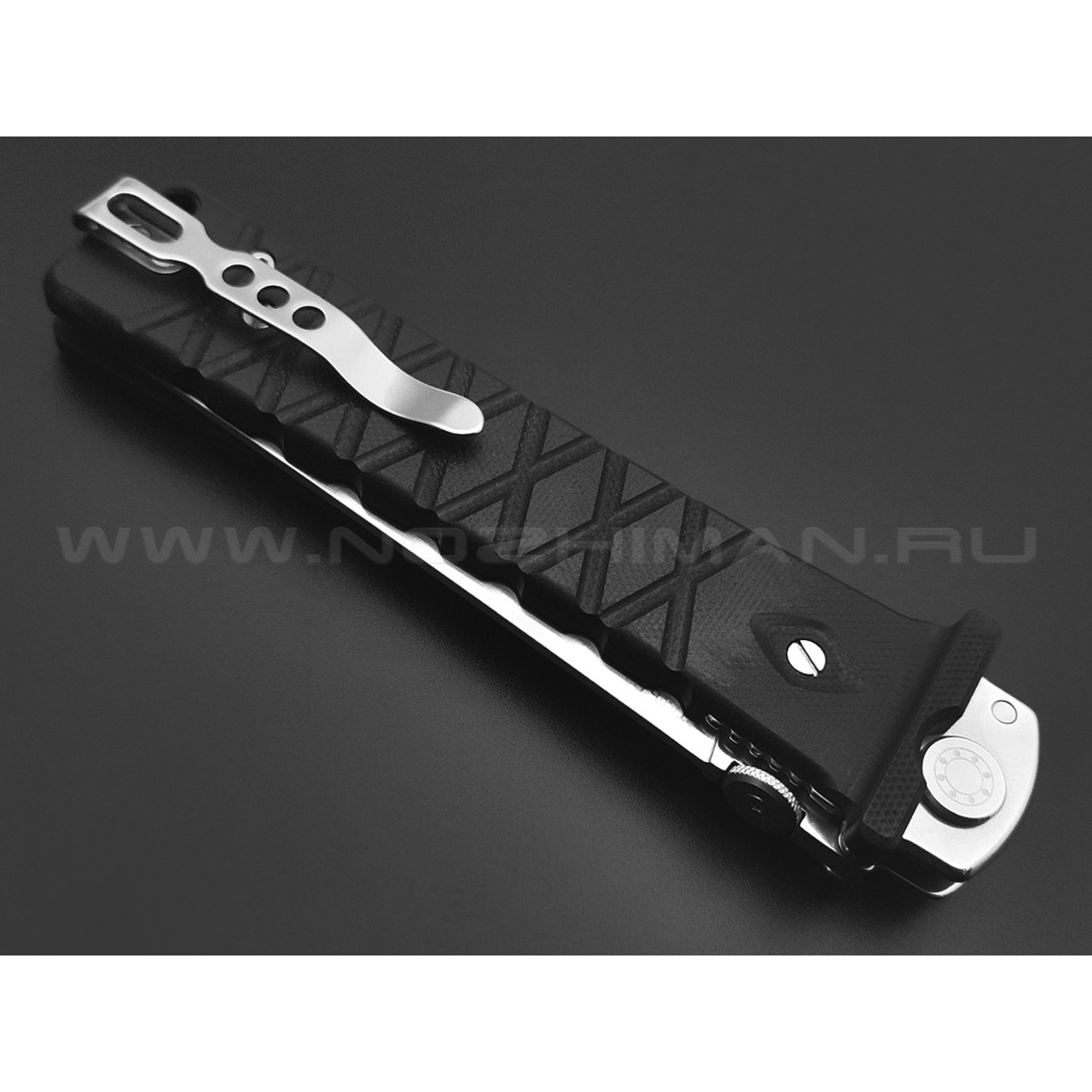 Нокс складной нож Ронин 344-100407 сталь D2 satin, рукоять G10 black