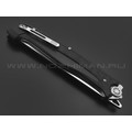 Нокс складной нож Сканди 345-100406 сталь D2 satin, рукоять G10 black
