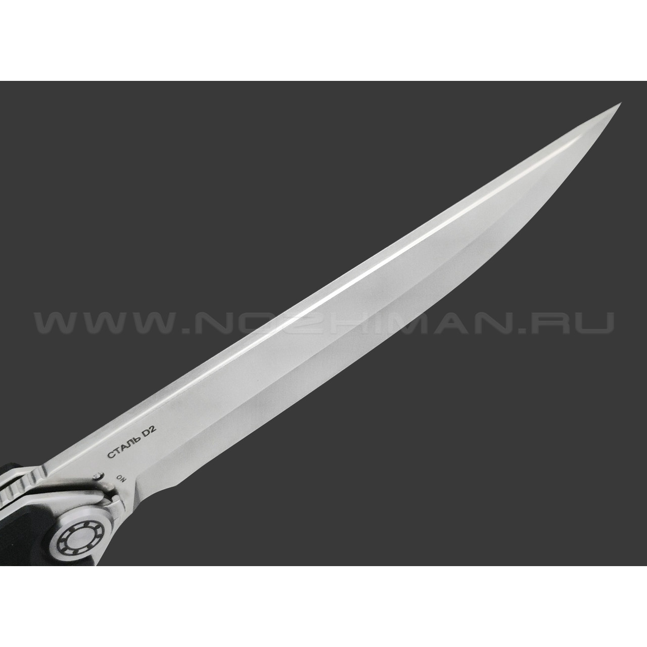 Нокс складной нож Сканди 345-100406 сталь D2 satin, рукоять G10 black