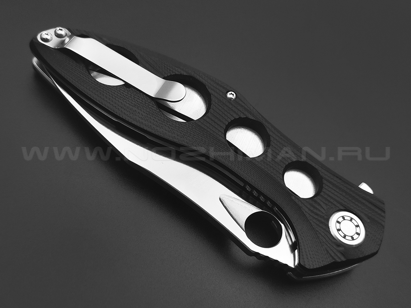Нокс складной нож Варан 335-100406 сталь D2 satin, рукоять G10 black