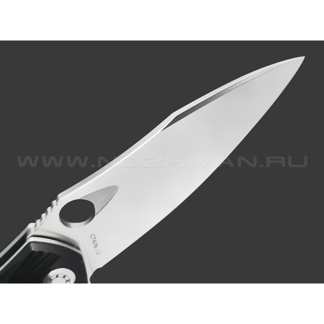 Нокс складной нож Варан 335-100406 сталь D2 satin, рукоять G10 black