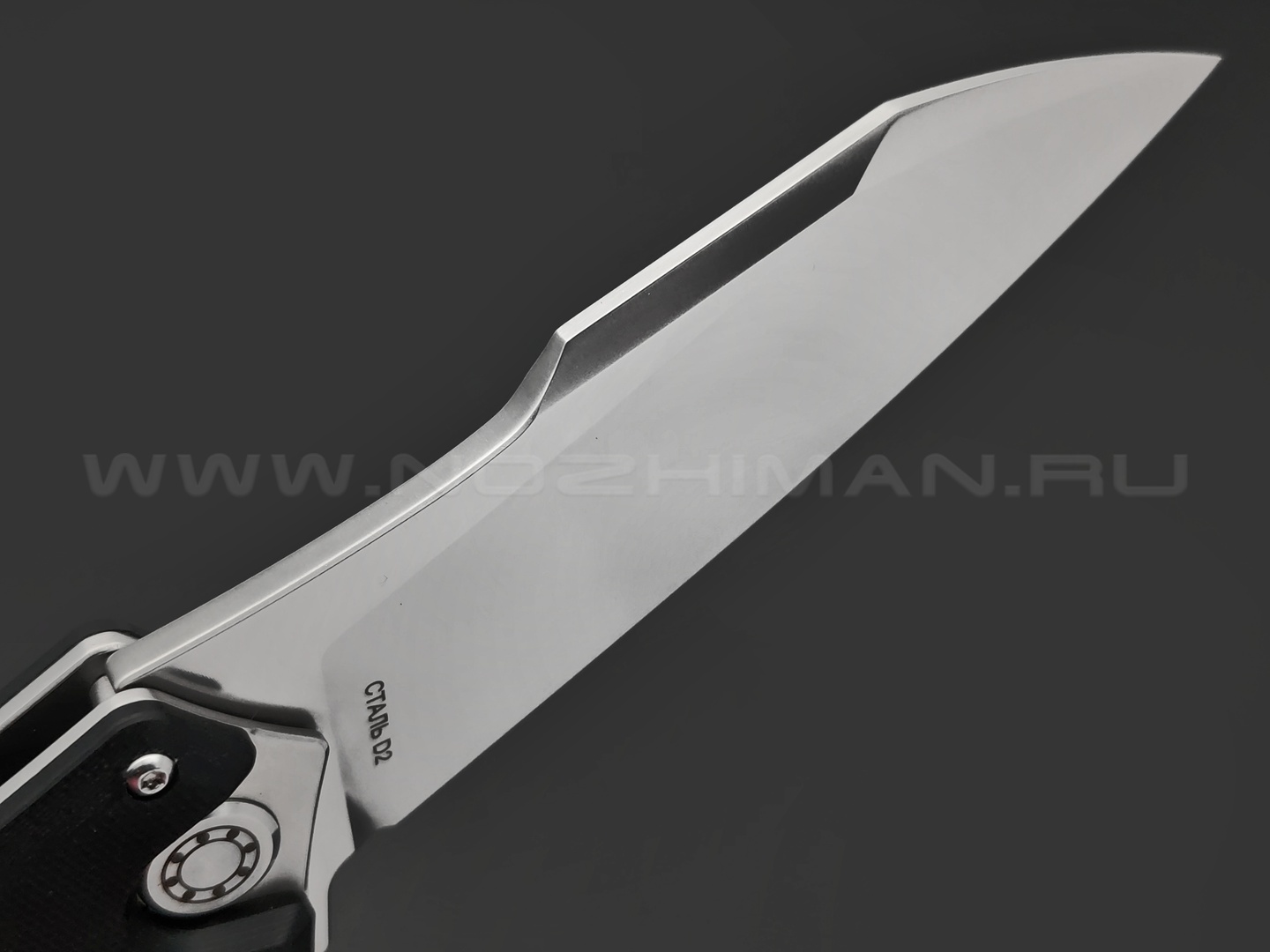 Нокс складной нож Мангуст-2 336-100406 сталь D2 satin, рукоять G10 black