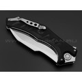 Нокс складной нож Мангуст-2 336-100406 сталь D2 satin, рукоять G10 black Нокс складной нож Мангуст-2 336-100406 сталь D2 satin, рукоять G10 black