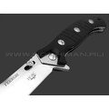 Нокс складной нож Геккон 340-100406 сталь D2 satin, рукоять G10 black Нокс складной нож Геккон 340-100406 сталь D2 satin, рукоять G10 black