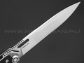 Нокс складной нож Локи 346-100407 сталь D2 satin, рукоять G10 black