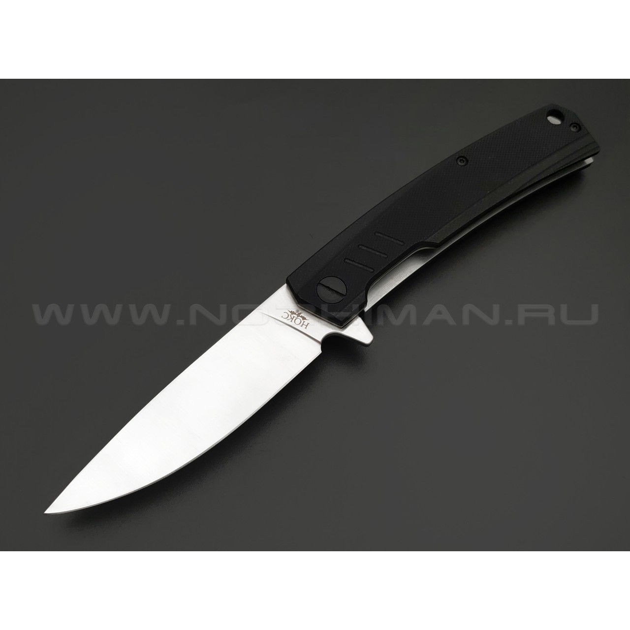 Нокс складной нож Капитан 333-100407 сталь D2 satin, рукоять G10 black