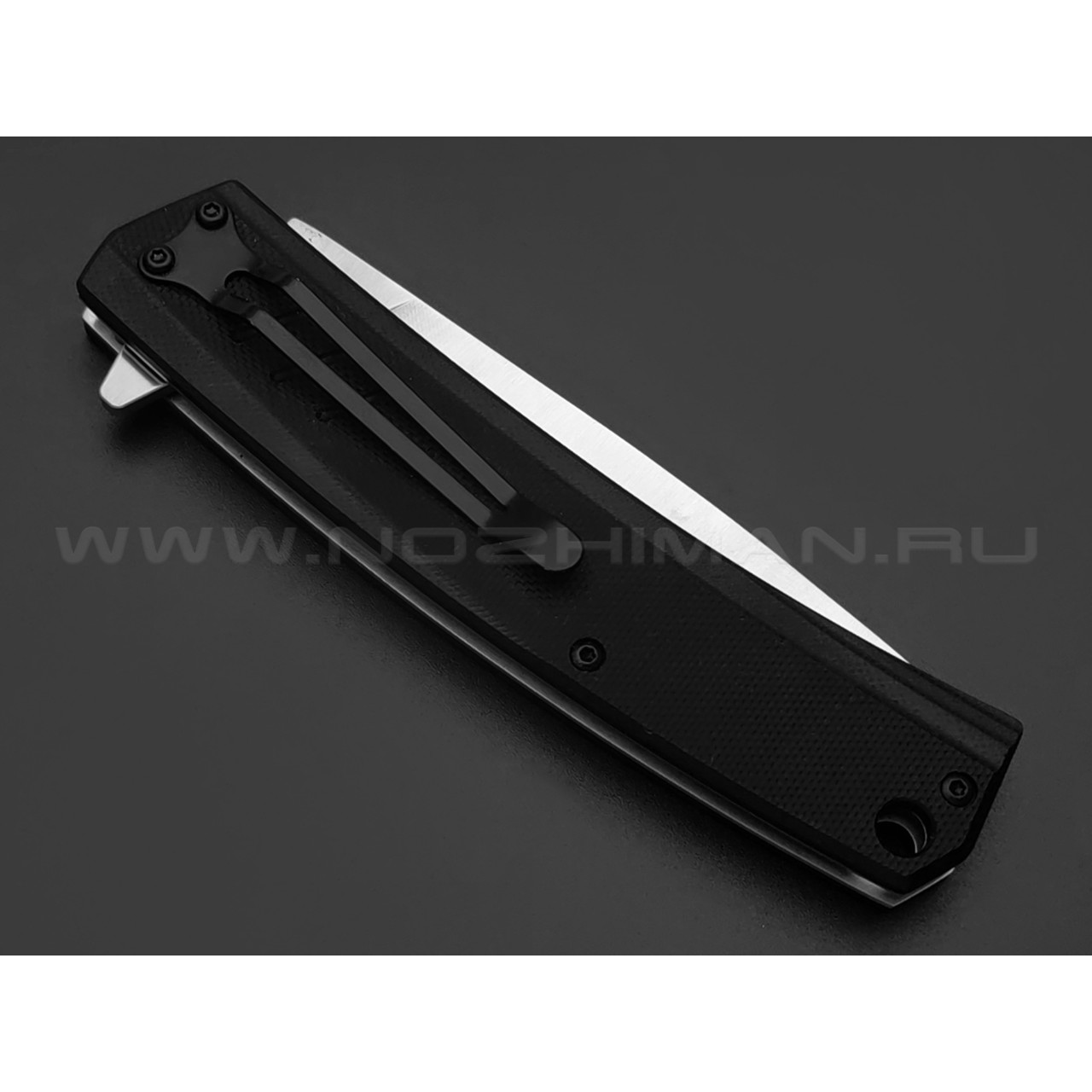 Нокс складной нож Капитан 333-100407 сталь D2 satin, рукоять G10 black