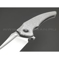 TuoTown складной нож Alatus-1 Integral TAT1-MKA1 сталь M390 bead-blast, рукоять Titanium Crystal Grey TuoTown складной нож Alatus-1 Integral TAT1-MKA1 сталь M390 bead-blast, рукоять Titanium Crystal Grey
