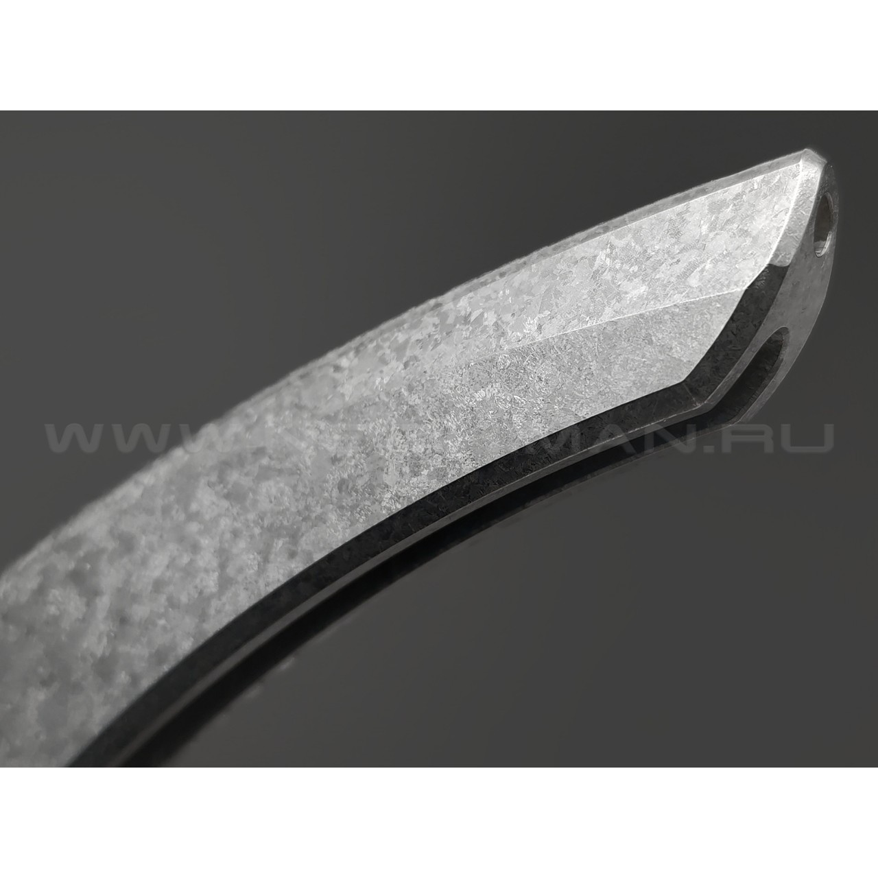 TuoTown складной нож Alatus-1 Integral TAT1-MKA1 сталь M390 bead-blast, рукоять Titanium Crystal Grey