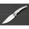 TuoTown складной нож Alatus-2 Integral TAT2-MKA1 сталь M390 bead-blast & satin, рукоять Titanium Crystal Grey