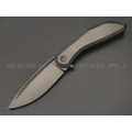 TuoTown складной нож Stinger сталь M390 DLC, рукоять Titanium TC4 Black