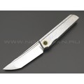 TuoTown складной нож Common сталь M390, рукоять Titanium Crystal Grey