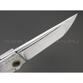 TuoTown складной нож Common сталь M390, рукоять Titanium Crystal Grey