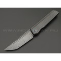 TuoTown складной нож Common сталь Damascus, рукоять Titanium TC4 Graphite