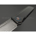 TuoTown складной нож Common сталь Damascus, рукоять Titanium TC4 Graphite