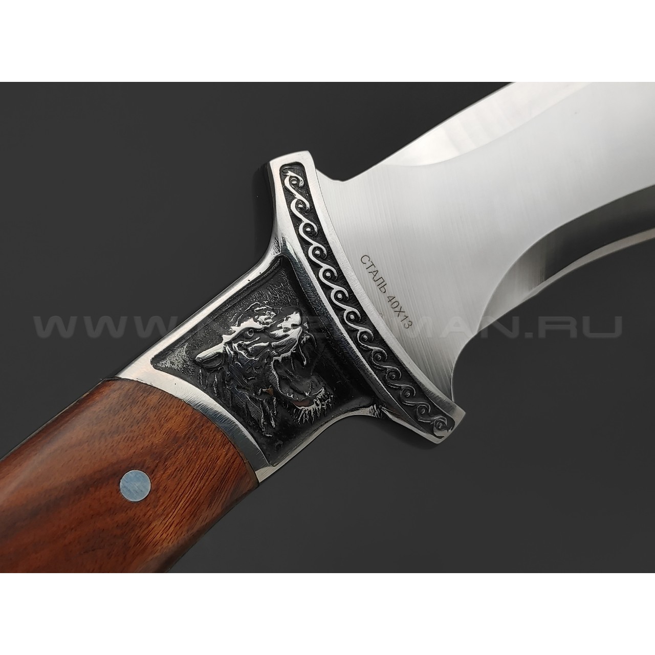 Витязь нож кукри Тибет B284-34 сталь 40Х13, рукоять Дерево, сталь